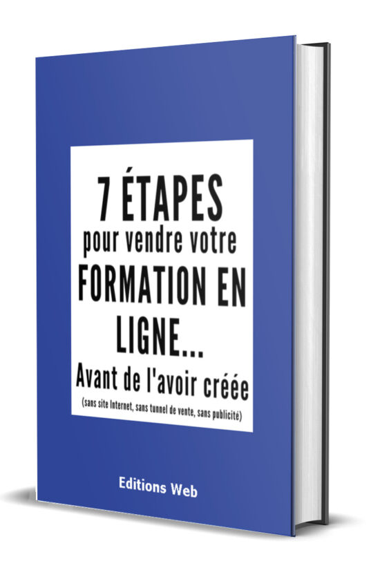 vendre sa formation en ligne