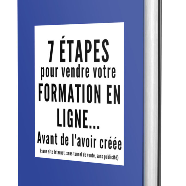 vendre sa formation en ligne